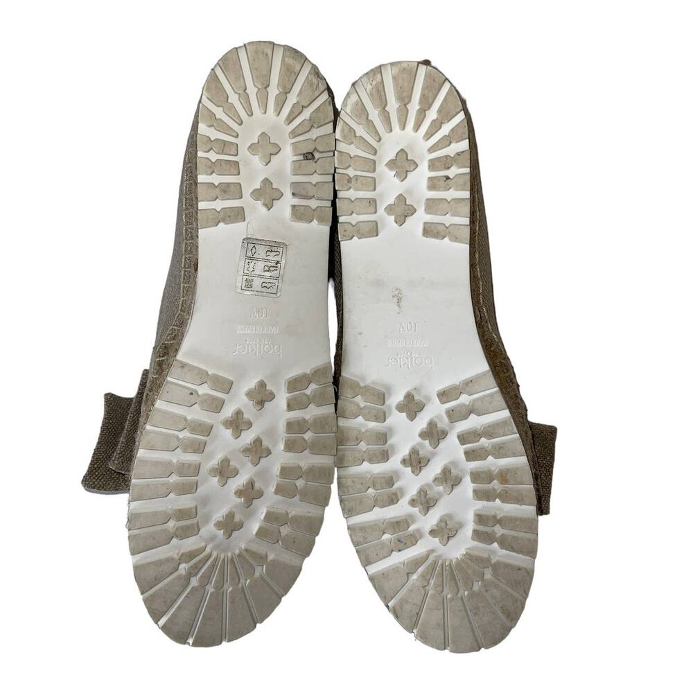 Botkier Wesley Beige Canvas Platform Espadrilles … - image 7